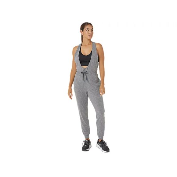 Asics WOMEN'S THE NEW STRONG JUMPSUIT Gray Size S NWT - Picture 1 of 6